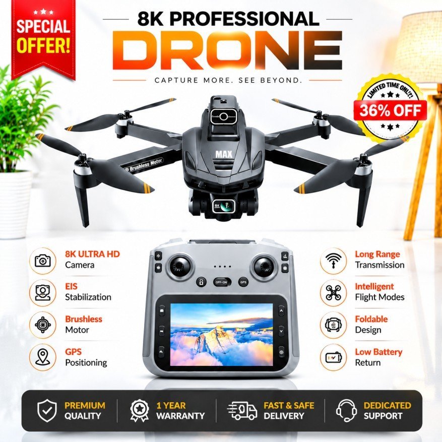 V168 PRO MAX Drone